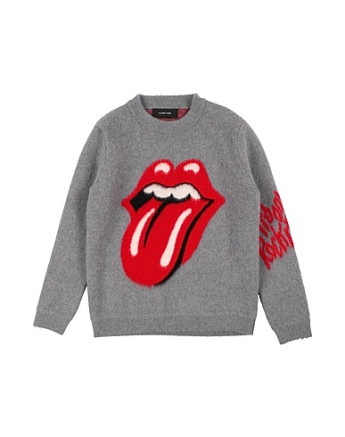 ALANUI Pullover Grigio 100% Lana Vergine