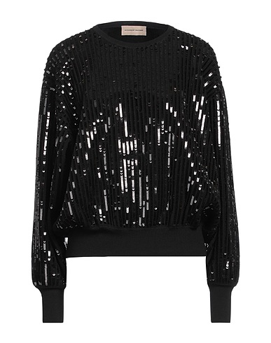 ALEXANDRE VAUTHIER Jumper Black 88% Wool, 10% Polyamide, 2% Elastane, Polyethylene