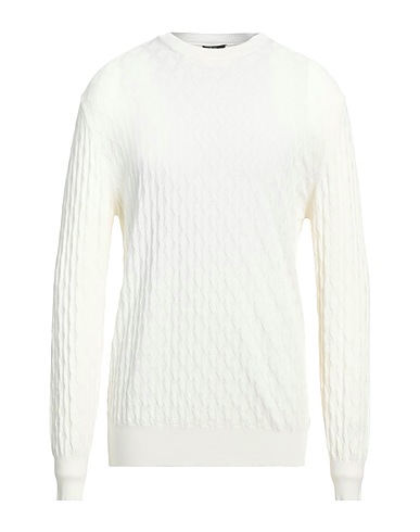 HōSIO Pullover Avorio 60% Cotone, 40% Viscosa