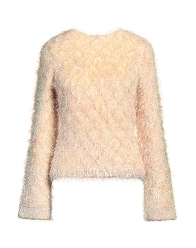 VICTORIA BECKHAM Pullover Beige 35% Polyamid, 31% Viskose, 28% Metallisiertes Polyamid, 6% Polyester