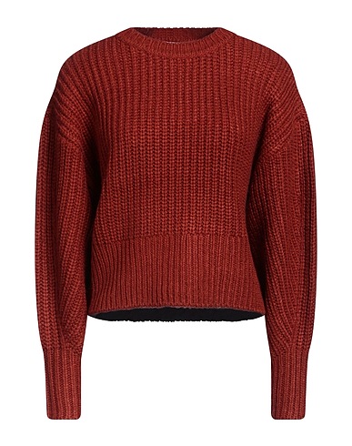 VILA Sweater Brown 86% Acrylic, 10% Polyamide, 4% Polyester