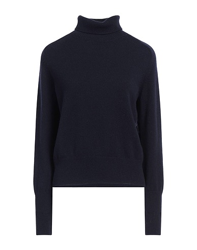 VICTORIA BECKHAM Turtleneck Midnight blue 100% Lambswool