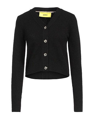 JJXX by JACK & JONES Cardigan Black 52% Recycled polyester, 41% Acrylic, 4% Wool, 3% Elastane