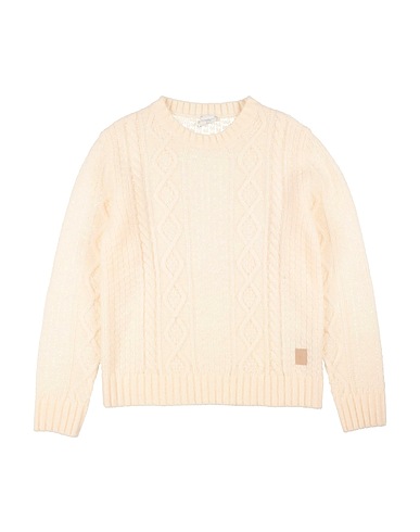 ELEVENTY Pullover Elfenbein 50% Schurwolle, 30% Polyamid, 20% Alpakawolle