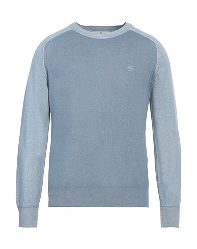 ETRO Jumper Pastel blue 100% Virgin Wool