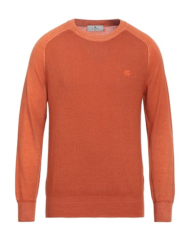 ETRO Sweater Orange 100% Virgin Wool