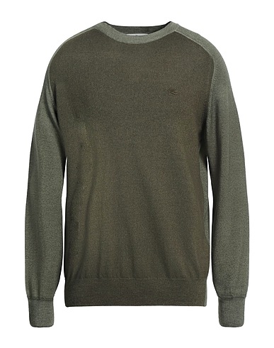 ETRO Jumper Military green 100% Virgin Wool