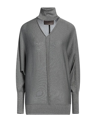 CIRCUS HOTEL Polo neck 55% Viscose, 25% Polyamide, 13% Metallic fiber, 7% Polyester