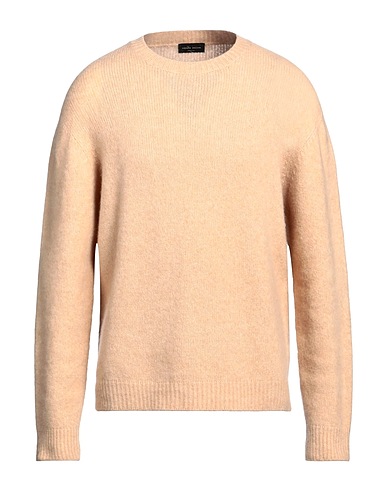 ROBERTO COLLINA Cashmere blend Sand 71% Cashmere, 19% Silk, 10% Polyester