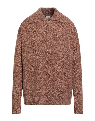 DRIES VAN NOTEN プルオーバー ブラウン 毛（アルパカ） 60% / ウール 25% / ナイロン 15%