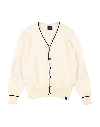 FAY Strickjacke Cremeweiß 90% Wolle, 10% Kaschmir