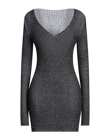 ROBERTO COLLINA Sweater Charcoal 100% Merino Wool