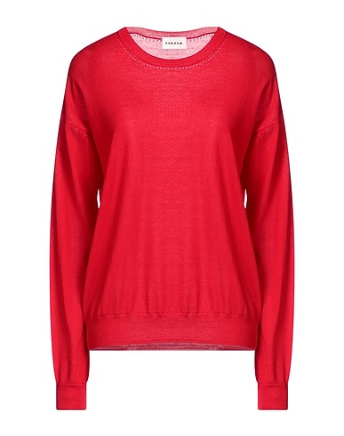 P.A.R.O.S.H. Pullover Rosso 100% Lana