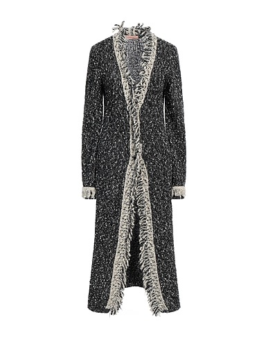 TWINSET Cardigan Black 43% Cotton, 33% Acrylic, 14% Wool, 10% Polyester
