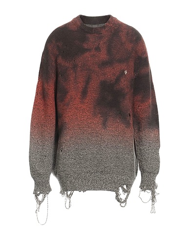 CHILDREN OF THE DISCORDANCE Jumper Dark brown 50% Cotton, 50% Acrylic
