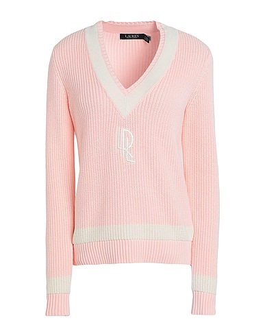 LAUREN RALPH LAUREN Jumper Light pink 100% Cotton