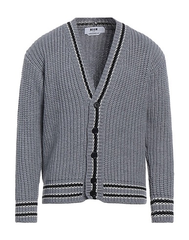 MSGM Ζακέτα Γκρι 50% Παρθένο μαλλί, 50% Ακρυλικό