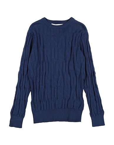 TRUSSARDI JUNIOR Pullover Blu navy 100% Cotone