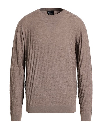 GIORGIO ARMANI Pullover Maulwurfsgrau 94% Schurwolle, 6% Kaschmir