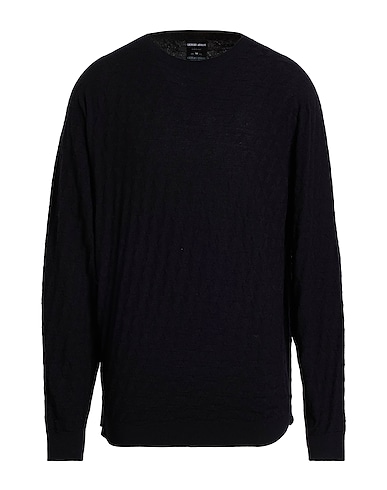 GIORGIO ARMANI Jumper NERO 94% Virgin Wool, 6% Cashmere