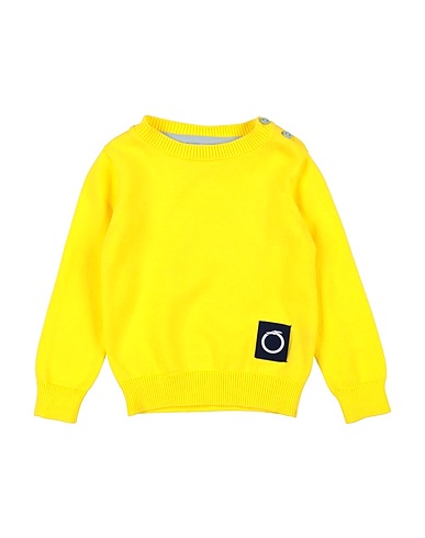 TRUSSARDI JUNIOR Jumper Yellow 100% Cotton