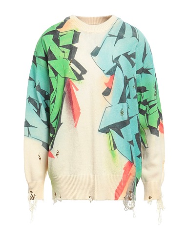 CHILDREN OF THE DISCORDANCE Jumper Ivory 50% Cotton, 50% Acrylic