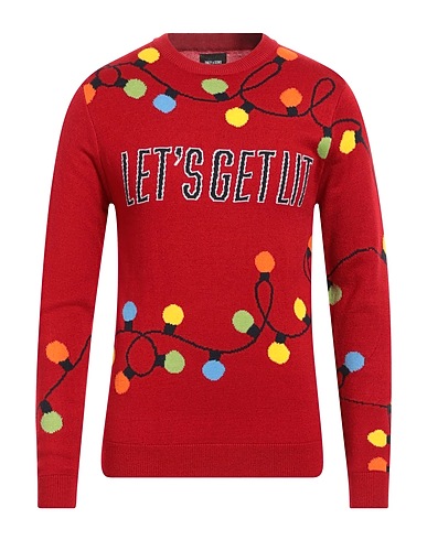 ONLY & SONS Pullover Rosso 100% Acrilico