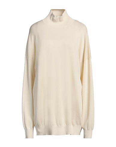 THE ROW Polo neck Ivory 62% Silk, 38% Cotton
