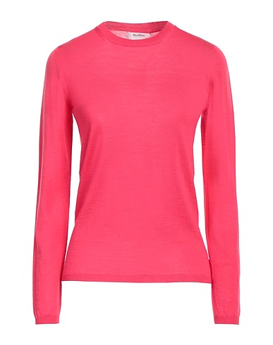 MAX MARA Pullover Fucsia 100% Lana Vergine