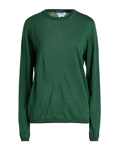 MAX MARA Jumper Dark green 100% Virgin Wool