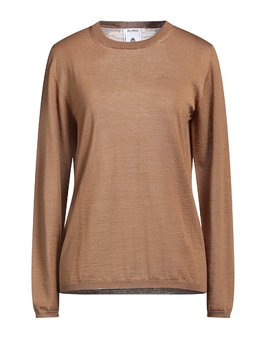 MAX MARA Sweater CAMMELLO 100% Virgin Wool