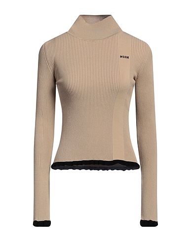 MSGM Turtleneck Sand 70% Viscose, 30% Polyester