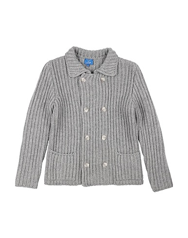 FAY Cardigan Grey 100% Virgin Wool, Polyester, Polyurethane