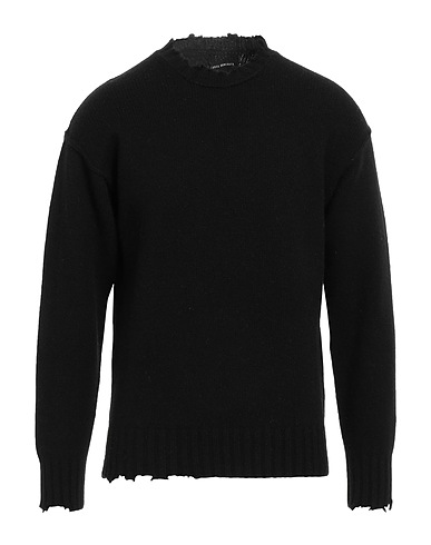 ISABEL BENENATO Pullover Nero 50% Cachemire, 50% Lana