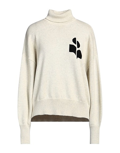 MARANT ÉTOILE Polo neck Light grey 70% Cotton, 30% Wool