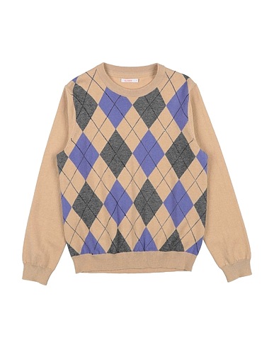 SUN 68 Pullover Cammello 50% Lana Merino, 50% Cotone