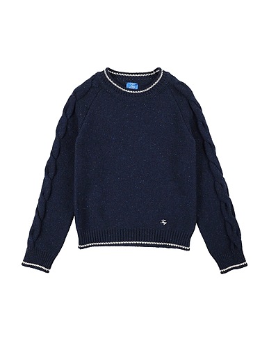 FAY Jumper Midnight blue 100% Wool