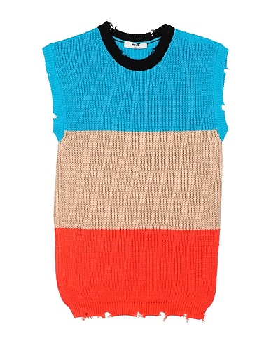 MSGM Jumper Azure 100% Cotton