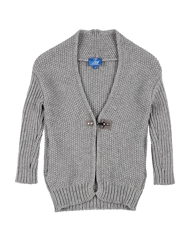 FAY Strickjacke Grau 47% Schurwolle, 30% Viskose, 15% Polyamid, 8% Kaschmir