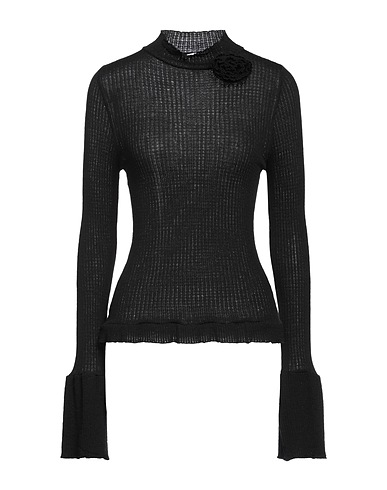BLUMARINE Polo neck Black 100% Wool