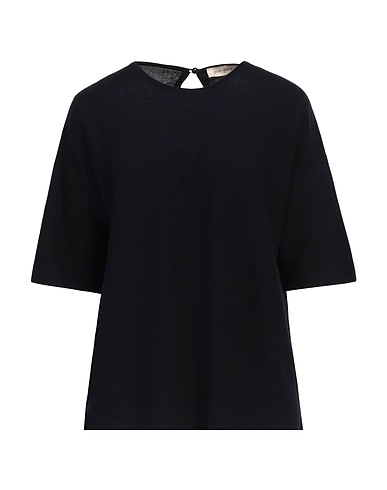 GENTRYPORTOFINO Jumper Midnight blue 85% Cotton, 15% Cashmere