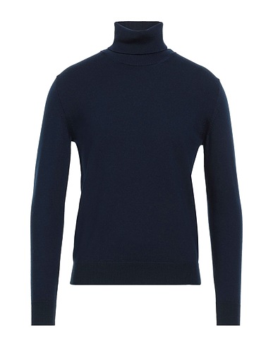 BALLANTYNE Turtleneck Navy 100% Wool