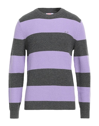 SUN 68 Sweater Lilac 50% Merino Wool, 35% Viscose, 10% Polyamide, 5% Cashmere