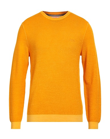 SUN 68 Pullover Mandarino 100% Lana Merino