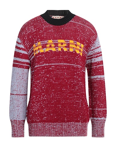 MARNI Sweater Burgundy 100% Virgin Wool