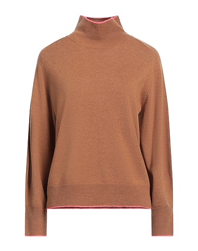 PINKO Rollkragenpullover Braun 70% Wolle, 30% Kaschmir, Polyester