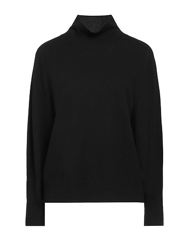 PINKO Rollkragenpullover Schwarz 70% Wolle, 30% Kaschmir, Polyester
