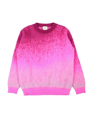 FENDI Sweater Magenta 60% Mohair wool, 32% Polyamide, 7% Wool, 1% Alpaca wool, Polyester