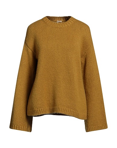 MASSIMO ALBA Jumper Mustard 80% Wool, 20% Cashmere