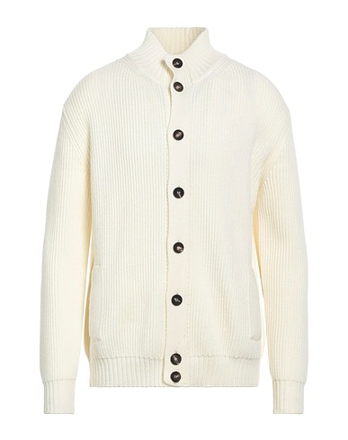 FILIPPO DE LAURENTIIS Cardigan Bianco 100% Lana Merino